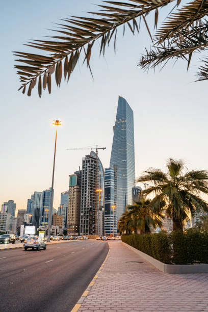 istock Kuwait City In Kuwait At Sunset 2050220549