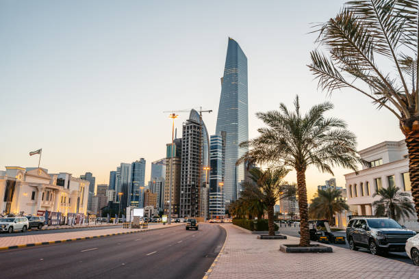 istock Kuwait City In Kuwait At Sunset 2050222131