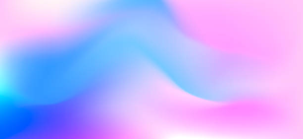 istock Blurred colored abstract background. Smooth transitions of iridescent colors. 2050235494
