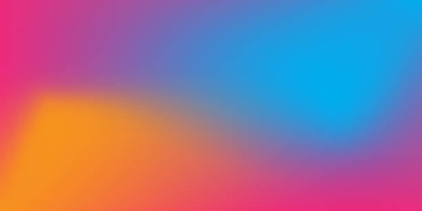 istock Blurred colored abstract background. Smooth transitions of iridescent colors. 2050236026