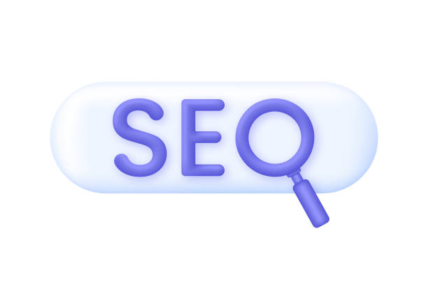 istock 3D Browser SEO search illustration. SEO optimization for marketing. Search bar icon. Research concept 2050264601