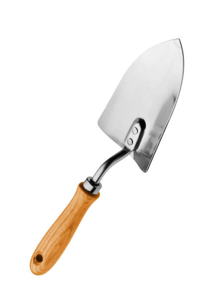 istock trowels with wooden handles isolated 2050298665
