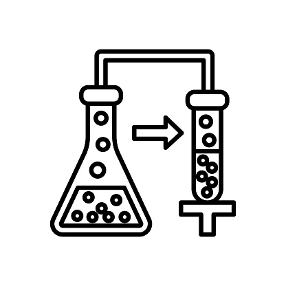 Experiments icon in vector. Logotype