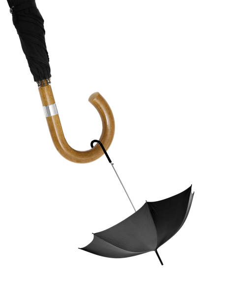 istock Black vintage umbrella concept 2050314494