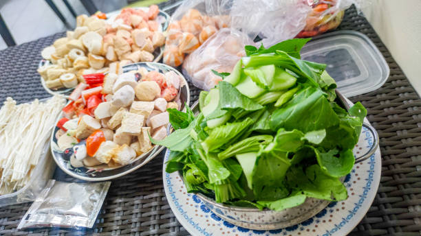 Cooking tomyum
