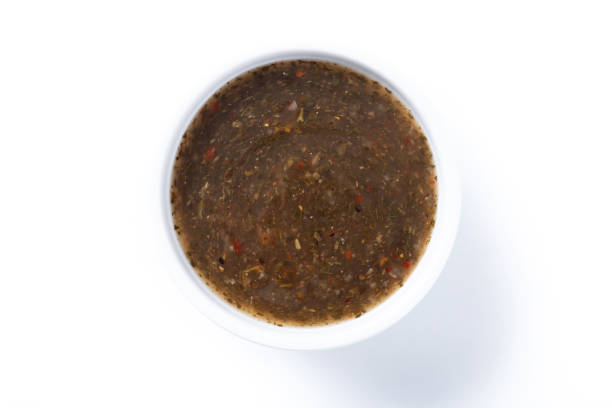 istock Green Chimichurri Sauce isolated on white background 2050393855