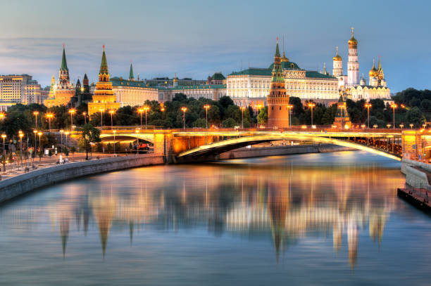 istock Moscow cityscape in Russia, Kremlin 2050414009
