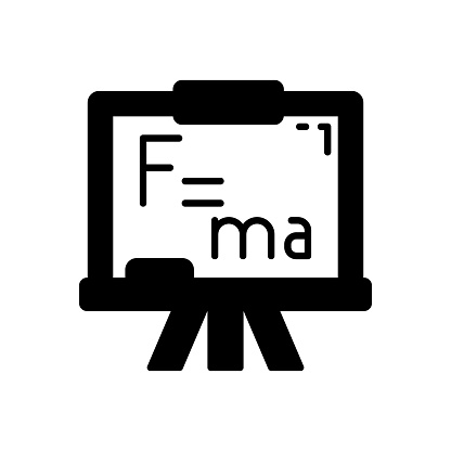 Formula icon in vector. Logotype