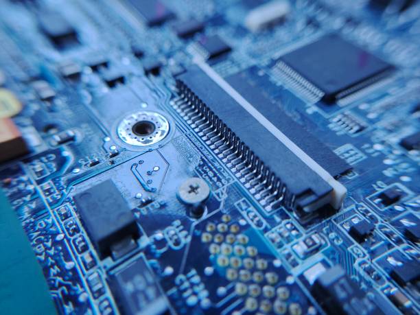 istock The macro photography of printed circuit board PCB 2050454838