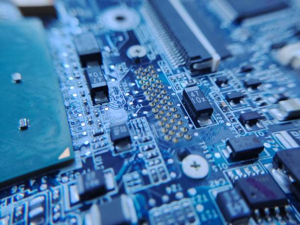 istock The macro photography of printed circuit board PCB 2050455354
