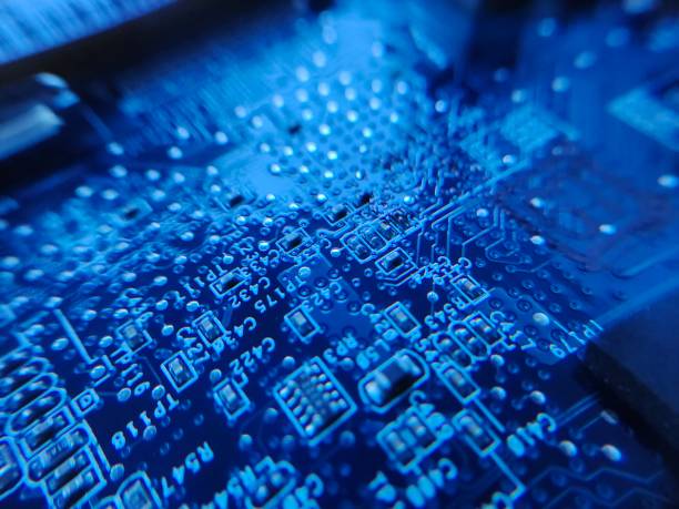 istock The macro photography of printed circuit board PCB 2050456927