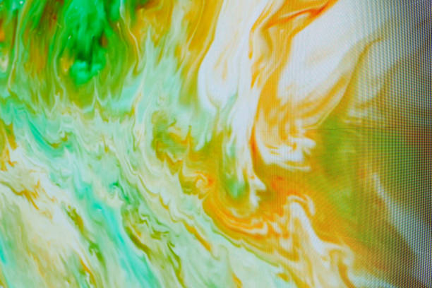 istock LED Screen Melting of Pigments Background 2050460645