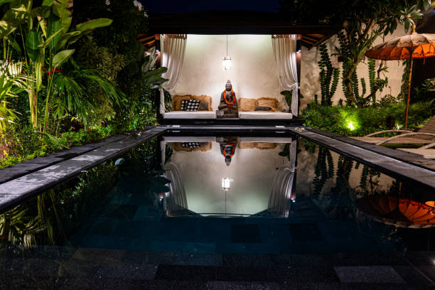 istock Calm Pool in Bali Villa 2050469129