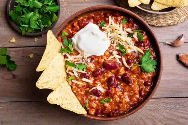 istock Chili con carne, Chilean beans 2050485518