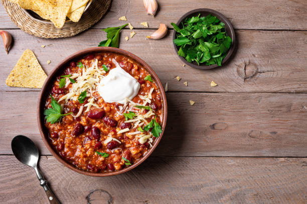 istock Chili con carne, Chilean beans 2050485521