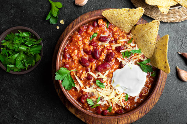 istock Chili con carne, Chilean beans 2050486083
