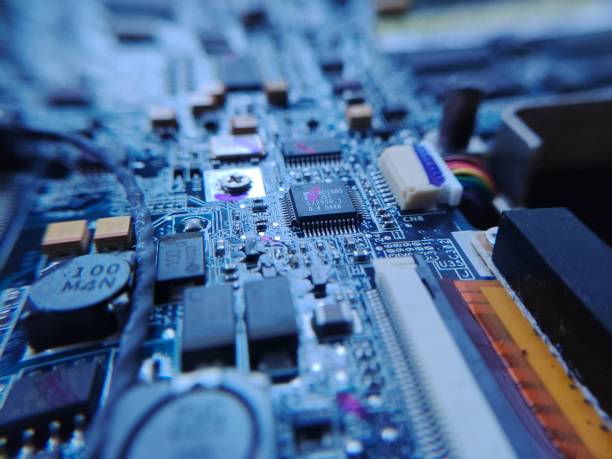 istock The macro photography of printed circuit board PCB 2050517512