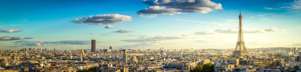 istock eiffel tour and Paris cityscape 2050536630