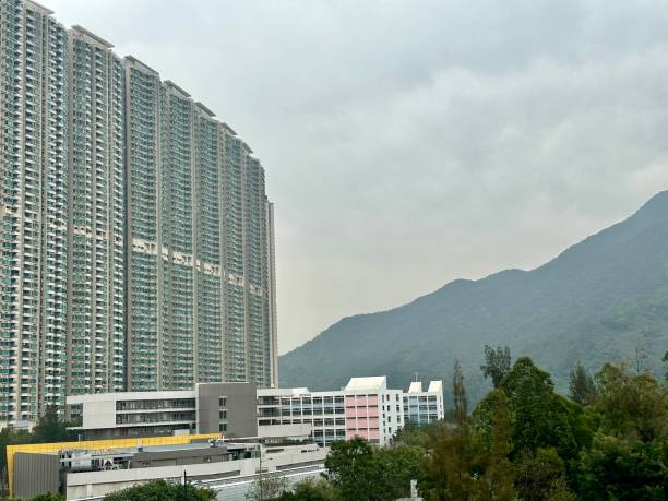 istock apartment buildings in Hong Kong 2050542517