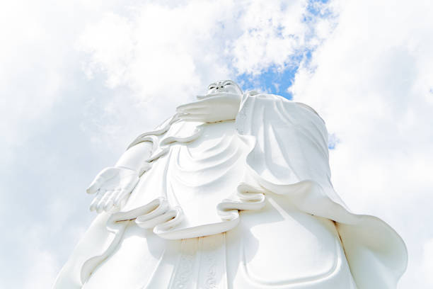 Tong Lam Lo Son Pagoda. Vietnam, a suburb of Nha Trang. The country's largest statue of Buddha Amitabha.