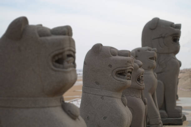 The Southern Terracotta Warriors (Stone Dogs) in Zhanjiang, China