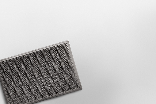 Floor mat on a white background
