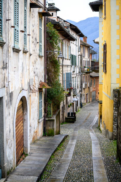 istock Street in Orta San Giulio, Italy 2050649770