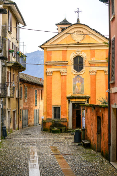 istock Street in Orta San Giulio, Italy 2050650857