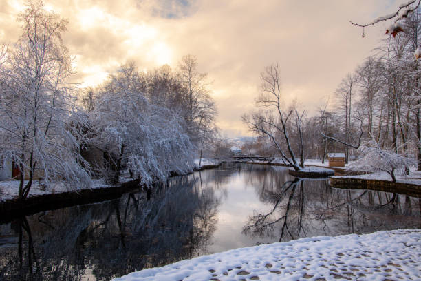 istock Drilon in Pogradec in winter snow 2050672636