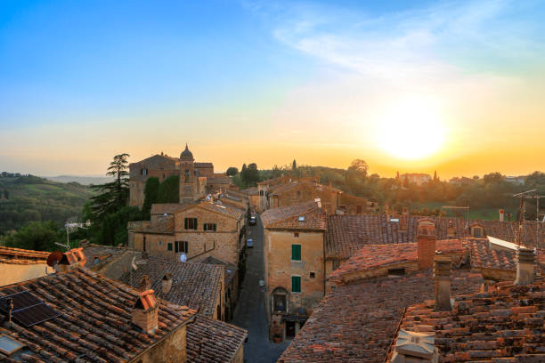 istock Montisi Italian medieval town 2050719057