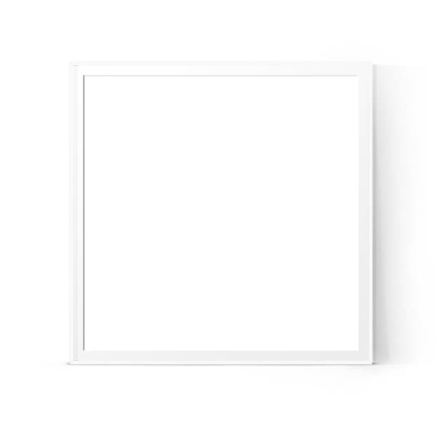 istock Empty various style of white photo wall frame isolated on plain background ,suitable for your asset elements. 2050752859