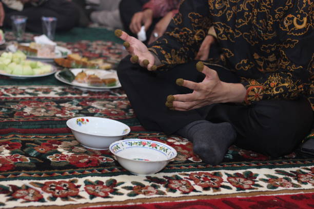 istock Aceh's traditional bridal tradition is called Malam Bainai 2050817400