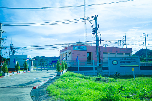 Nikompattana PEA Substation in Rayong seated Makham Khu, Nikhom Phatthana District, Rayong
