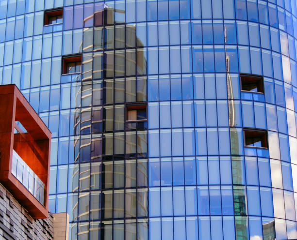 都市景観のコラージュ:都市のダイナミクスを反映したガラスのファサード - ストックフォト - 5597 ストックフォトと画像