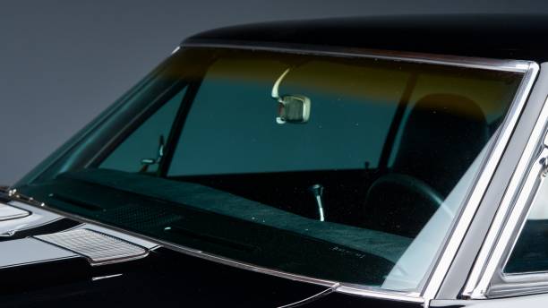 istock 1968 Black Muscle Car 2050942653