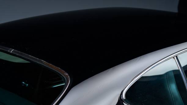 istock 1968 Black Muscle Car 2050942658