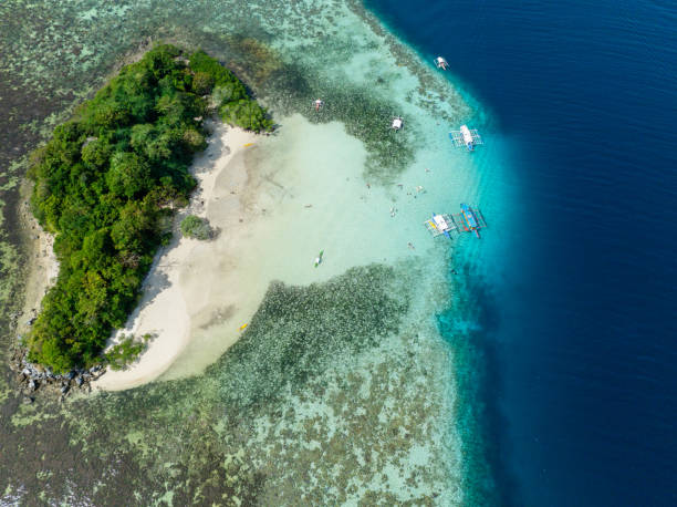 istock Islet with beach in Coron, Palawan. Philippines. 2050951911