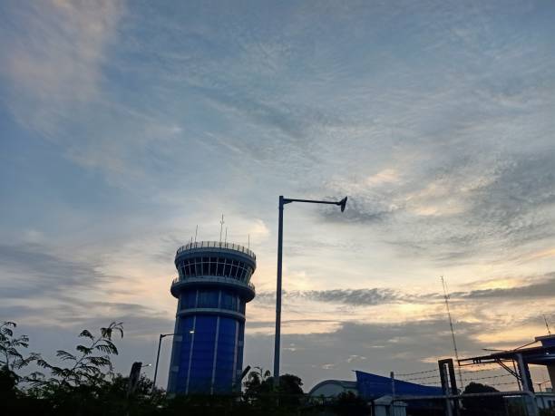 istock Aviation building to control the aircraft 2050969211