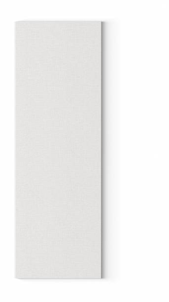 istock Various model of blank white art canvas isolated on plain wall suitable for your mockup project. 2050971323
