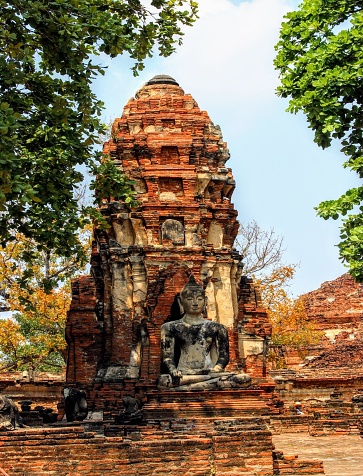 The Wat Mahathat (Temple of the Great Relic) is a Buddhist temple in Ayutthaya, central Thailand.