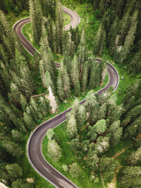 istock winding road in the dolomites 2051025960