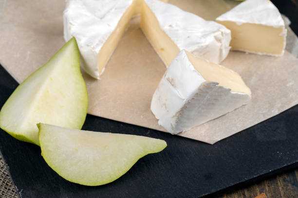 istock soft fresh cheese with noble white mold that you can eat 2051075061