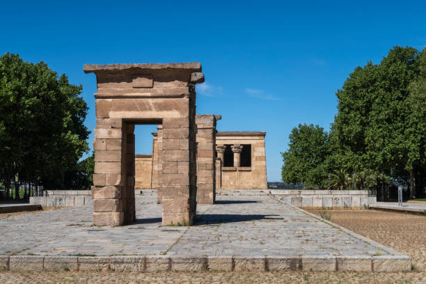 istock Templo de Debod in Parque del Oeste in Madrid Spain 2051114938