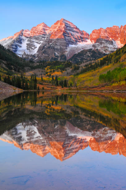 istock Sunrise on the Maroon Bells and Maroon Lake 2051264822