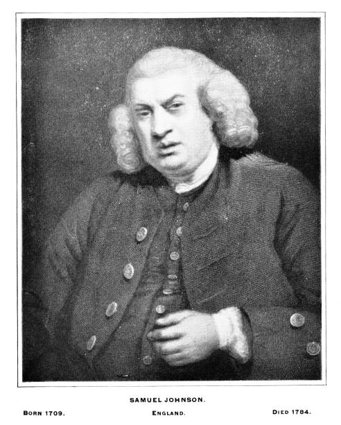 istock Samuel Johnson Portrait, English Poet, Playwright, Author, 18th Century British Literature 2051300636
