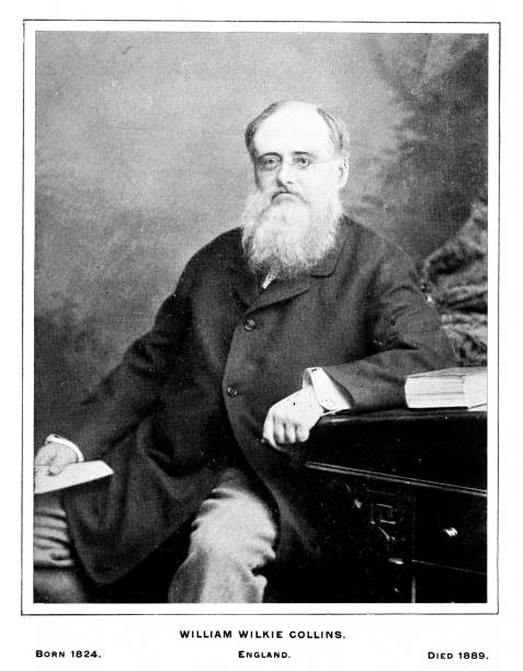 istock William Wilkie Collins Photo Portrait, Author and Playwright, 19th Century British Literature 2051301150