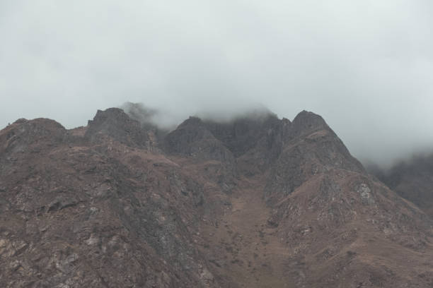 Mountain around Humantai lake in Peru