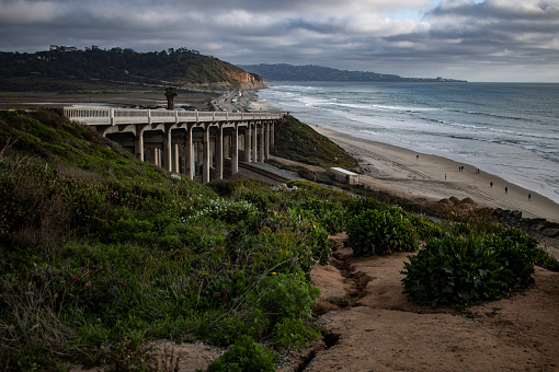 The Always Magical TORREY PINES, LA JOLLA, at Sunset, San Diego, California,USA.