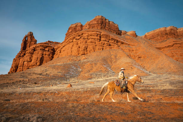 istock Winter Ranch Horse Riding 2051436068