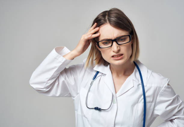 istock doctor with stethoscope isolated background 2051529081